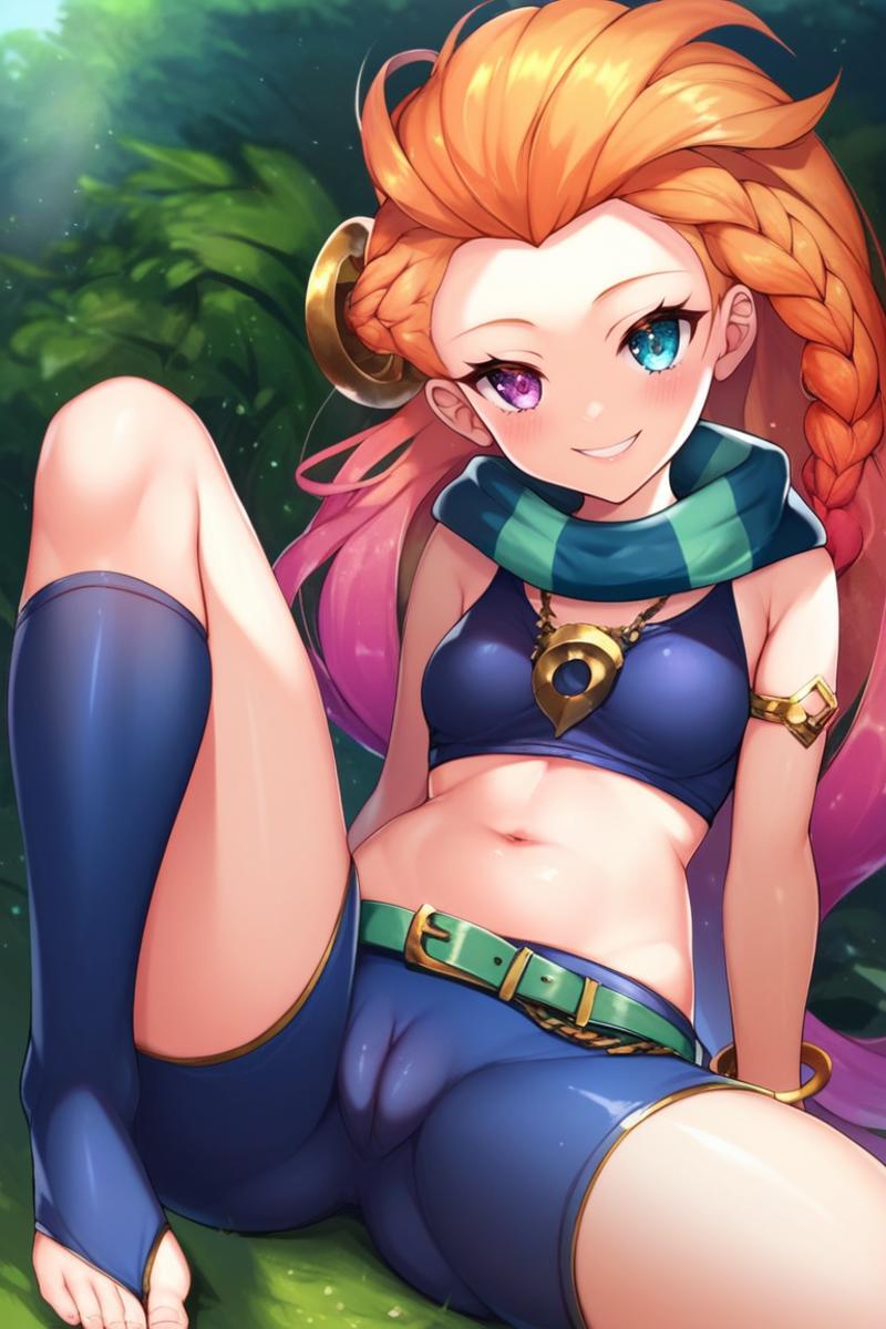 League of Legends Naked Zoe Hentai Album